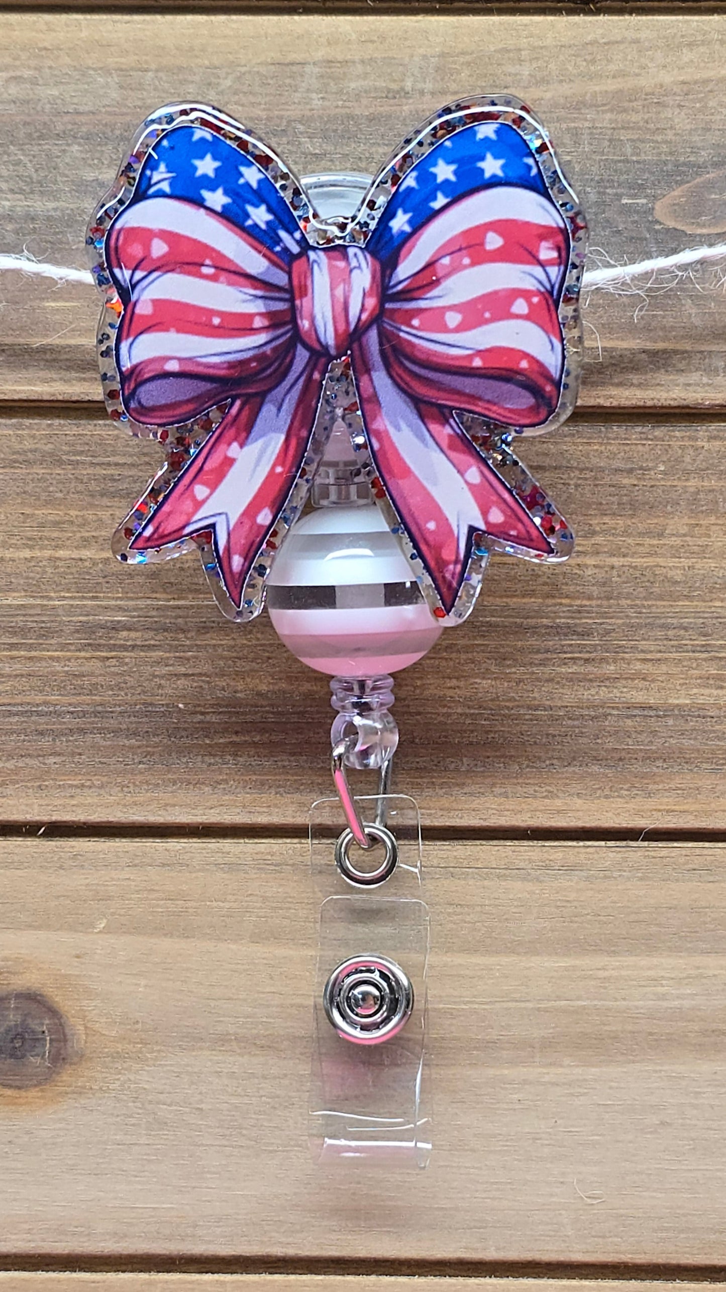 American Bow Badge Reel