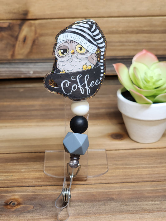 Night Owl Retractable Badge Reel