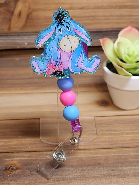 Eeyore Retractable Badge Reel