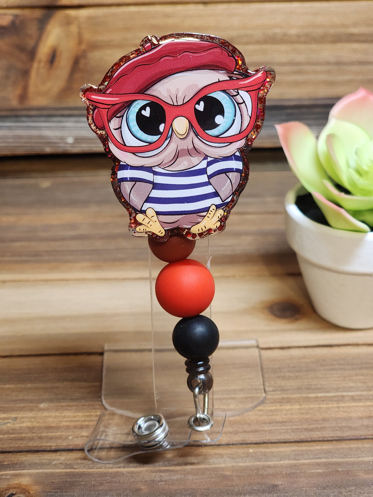 Smart Owl Retractable Badge Reel