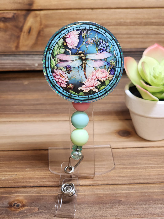 Dragonfly Retractable Badge Reel