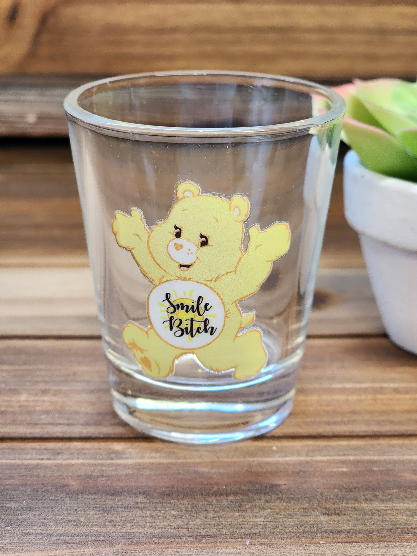 Swear Bear Shot Glass