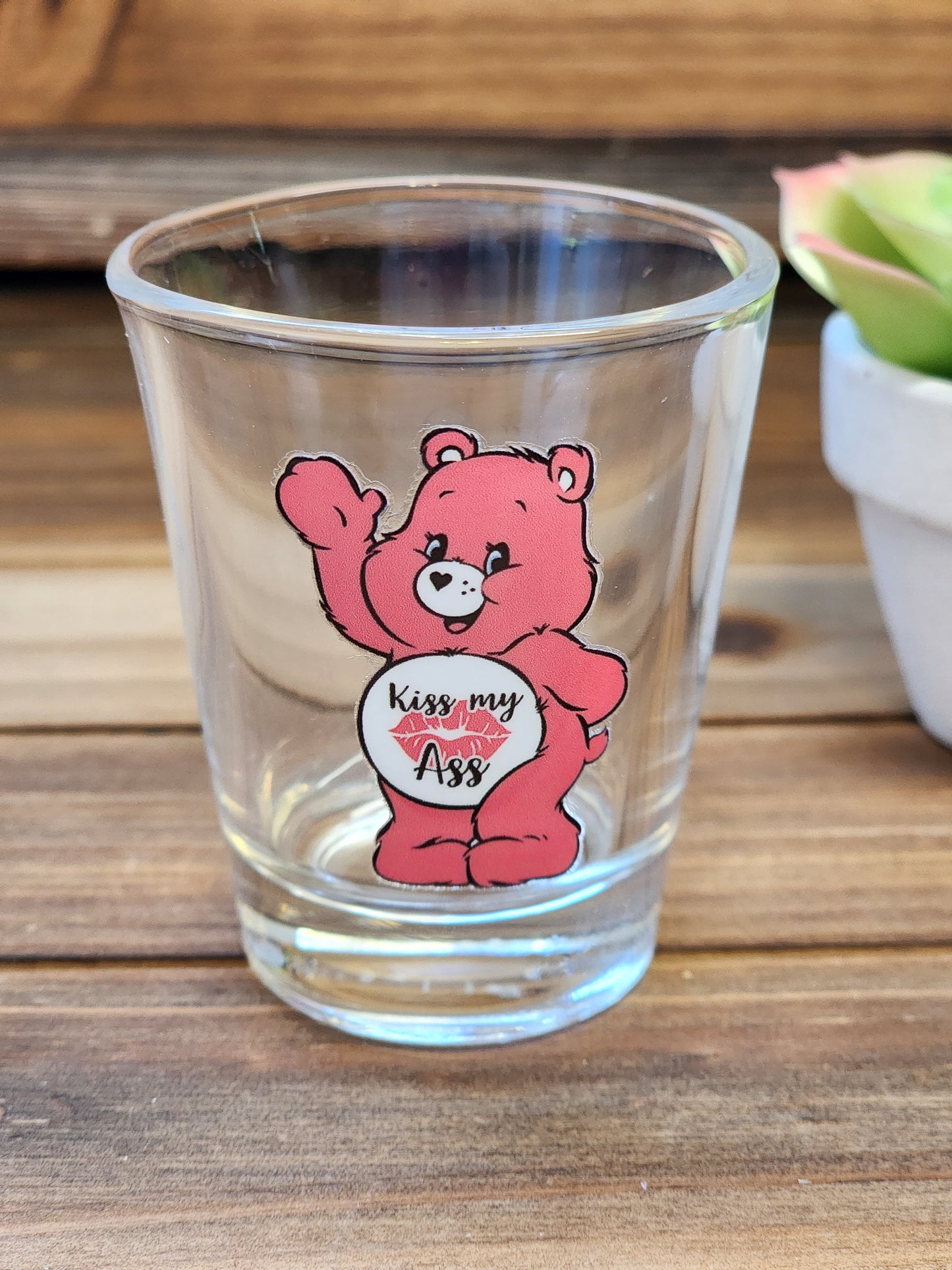 Swear Bear Shot Glass