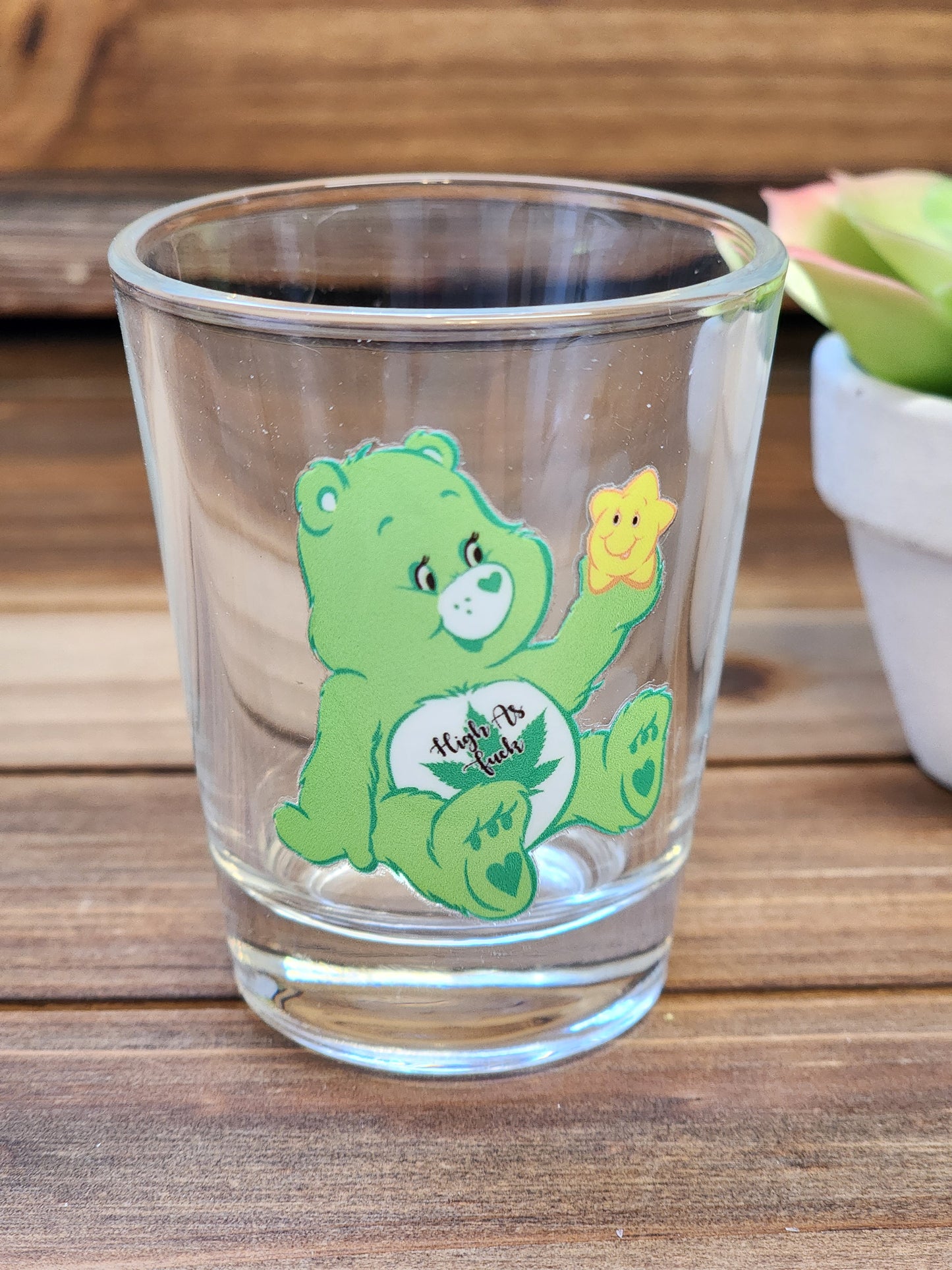 Swear Bear Shot Glass