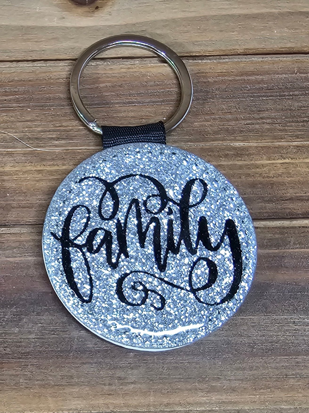 Custom photo or image keychain